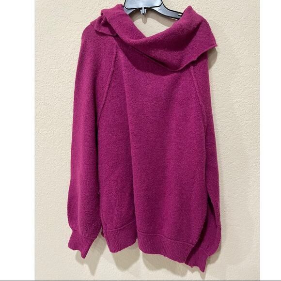 Free People Echo Beach Cowl‎ Neck Pullover Sweater - Picture 5 of 7